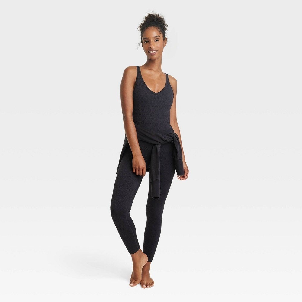 Women's JoyLab Seamless Bodysuit Black Size XS New With‎ Tags